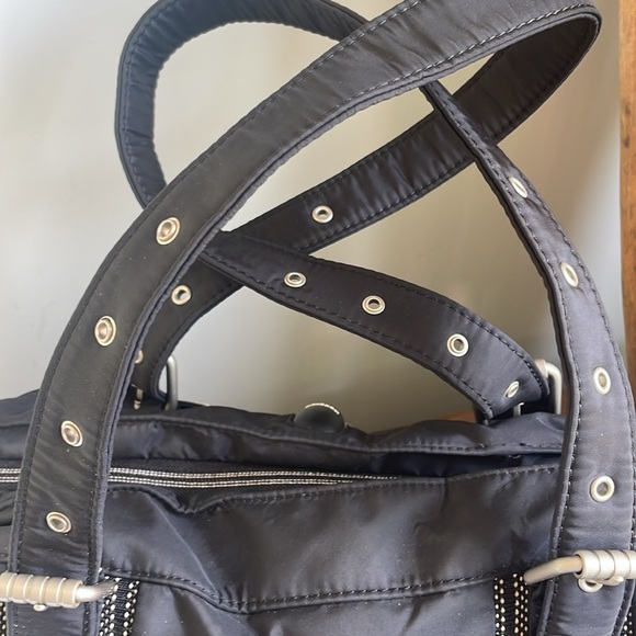 Hedgren Crossbody Hand Shoulder Bag Nylon Black Purse - Picture 4 of 11